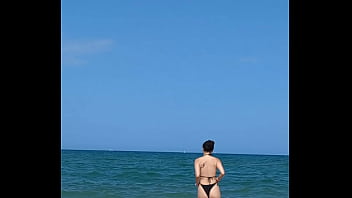 Asian Gf Tent Sex On Public Beach, Creampie Finish