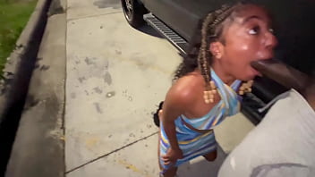Trucker’s Wife Sucks My Dick In Parking Lot Like A Lot Lizard