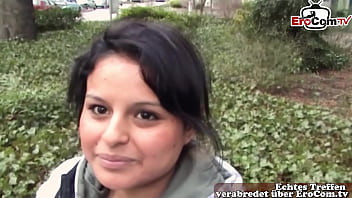 German Virgin Persuaded To Have Sex During First Casting