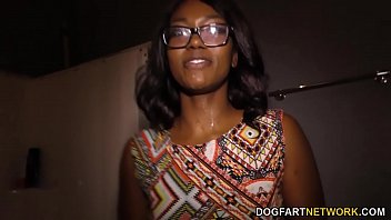 Ebony Skyler Nicole’s First Anal Experience At Gloryhole