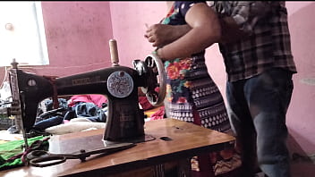 Desi Bhabhi Fucked By Uncle While Sewing