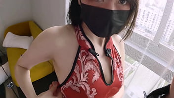 Asian Gf In Cheongsam Squirts During Intense Sex