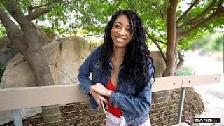 Petite Ebony Teen Auditions For Porn