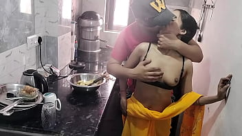 Desi Bhabhi Kitchen Intimacy With Husband