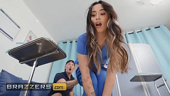 Exam Room Encounter: Nurses Aria Lee & Lulu Chu Collect Sample From Zac – Brazzers
