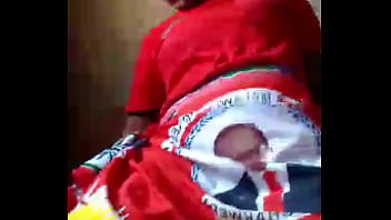 African Mom In Uniform Spreading