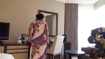 Kajol Enjoys Passionate Standing Sex And Blowjob In Hotel