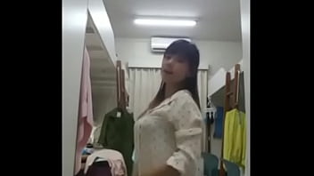 Chinese Indonesian Ex-girlfriend Striptease Dance