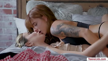 Passionate Women Enjoy Intimate Moments