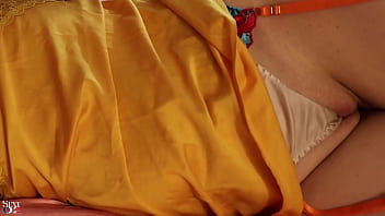 French Amateur In Satin Lingerie: Rimming, Balls Licking, Doggystyle