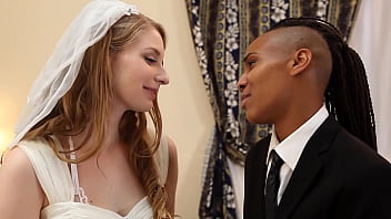 Lesbian Interracial Wedding Night