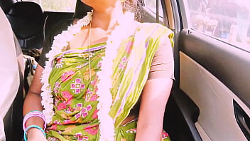 Village Aunty Enjoys Long Drive With Young Boy. Telugu Dirty Talk.